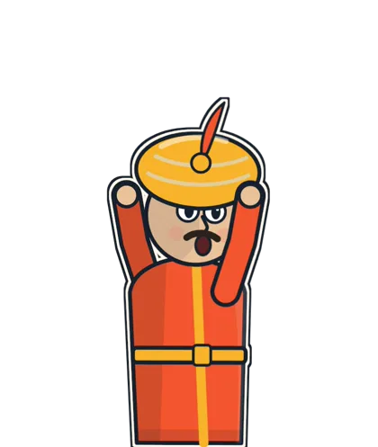 Cartoon Jalal al-Din